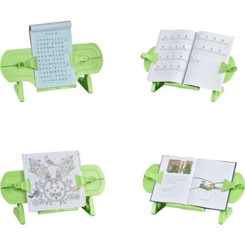 Adjustable Book Stands and Holders for Reading,Recipe Book Stands/Holders (Green)