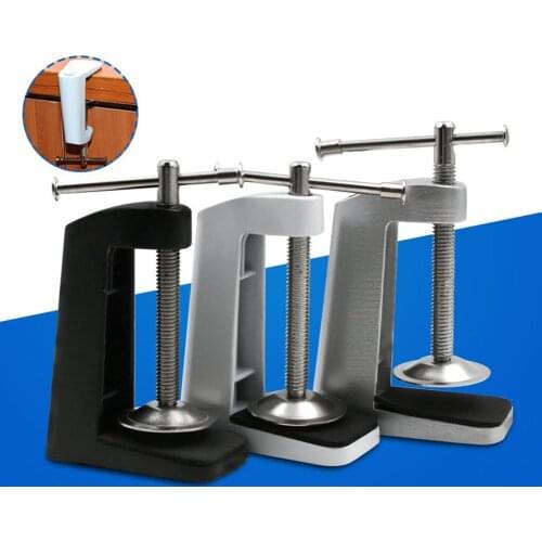 Adjustable Table Lamp Lights Metal Stand Swivel Clip Arm Clamp Lock Holder