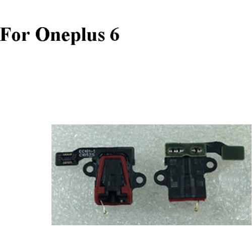 Original For Oneplus 6 Headphone Earphone Audio Jack Flex Cable Ribbon Replacement For One plus 6 Six Repair Parts Oneplus6