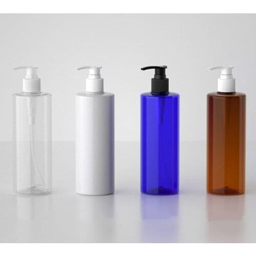 6pcs 10pcs 500ml Press Pump Bottle Emulsion Bottle Travel Subpackaing Bottle Refillable Bottle Emulsion Shampoo Shower Bath
