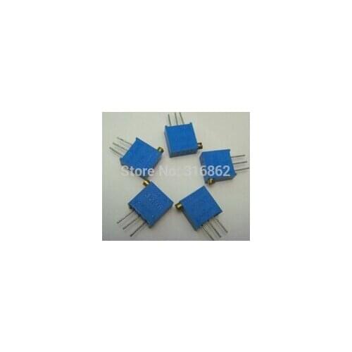 FREE SHIPPING 13valuesx10pcs=130pcs 3296X Potentiometer Pack High Precision 3296 Variable Resisto-s Multiturn potentiometers kit