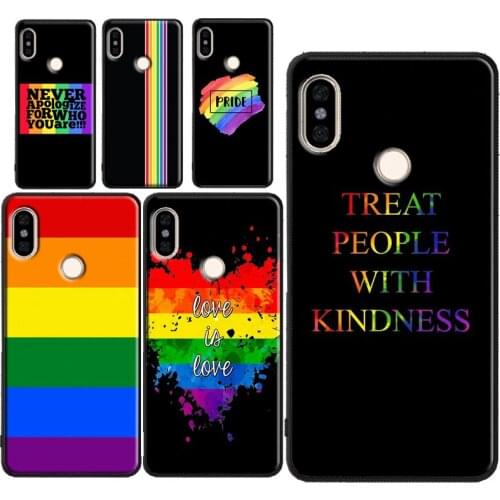 Gay Pride Flag For Xiaomi Mi Note 10 Lite A3 9T Case For POCO X3 For Redmi Note 9 Pro 8 7 8T 9S 9A 9C