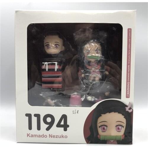 Demon Slayer Kimetsu No Yaiba Kamado Nezuko 1194 Tanjirou 1193 Zenitsu Agatsuma 1334 PVC Action Figure Collectible Model Toy