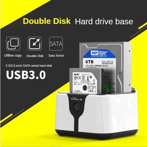 2.5"/3.5" USB 3.0 to Sata all-in-1 Hdd Docking station Raid 1for 2.5" &3.5" SATA hard disk USB3..0 HDD Enclosure docking Station