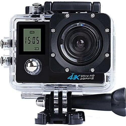 4K Action Camera Ultra HD 1080P Dual Display Screen WiFi Remote Control Outdoor Sport Waterproof Camera DV Photography Cycling