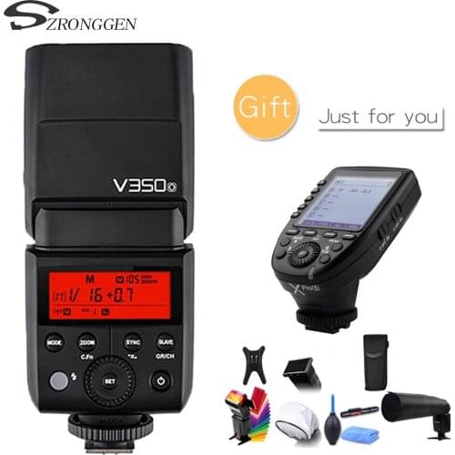 Godox V350O TTL HSS 1/8000s X System Camera Speedlite With Built-in Li-ion Battery + Xpro-O Transmitter for Olympus Panasonic