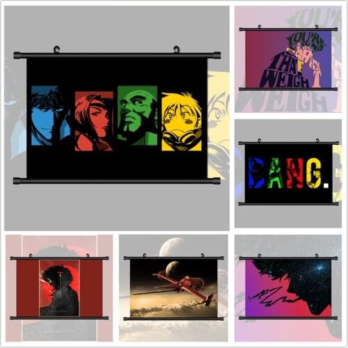 Cowboy Bebop Spike Spiegel Anime Manga HD Print Wall Poster Scroll