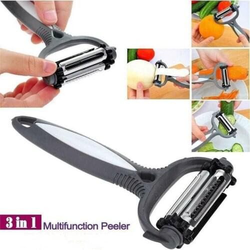 Vegetable and Fruit Peeler Multi-function 360-degree Rotating Kitchen Tool Potato Carrot Shredder Grater Fruit Kitchen Tool