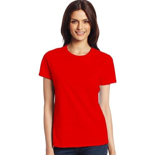 S-5XL Womens Tops Tees Cotton Summer 2020 New Casual Elasticity Short-sleeve V-neck Slim Bottom T-shirt Girls Pullovers Female