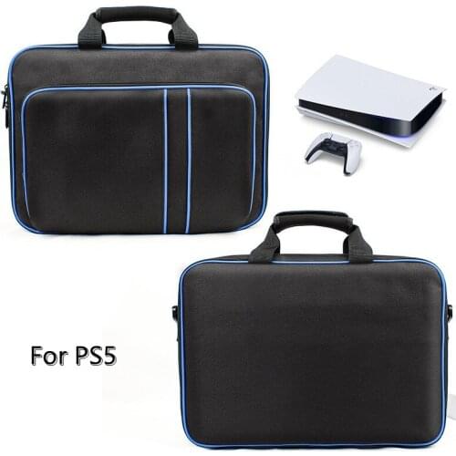 For PS5 Game console Bag Original Size For Play Station 5 Console Protect Canvas Shoulder Carry Bag Handbag Canvas Case
