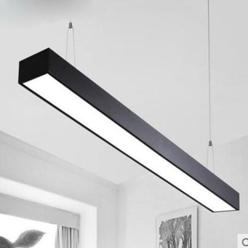 LED strip lights office lights creative personality stitching studio gym lighting chandeliers LED office lighting fixture led