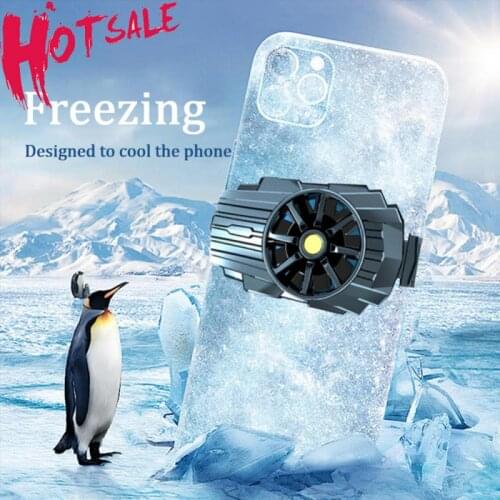 Universal Mobile Phone USB Game Cooler System Cooling Fan Gamepad Holder Stand Radiator For Iphone Xiaomi Huawei Samsung Phone