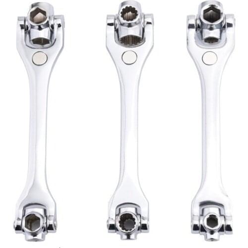 NS Modify Multifunctional Sleeve Wrench Multiple Interface Wrench Universal Rotation Car Repair Tools 2-19mm/8-21mm/10-22mm