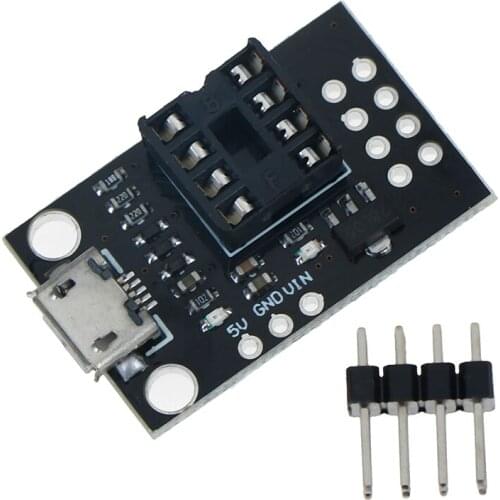 1pcs Development Programmer Board For ATtiny13A/ATtiny25/ATtiny85/ATtiny45