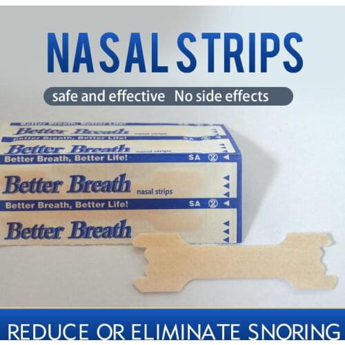 100-1000pcs Better breath Breathe Right Nasal Strips Anti Snoring Strips Sleep & Snoring Nasal Strips Sleep Better Health Care