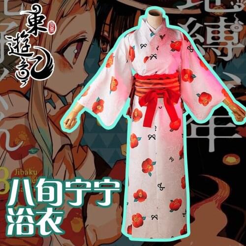 2020 Hot Sale jibaku shounen hanako kun Kimono Cosplay Costumes for Women