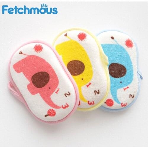 3Pcs Baby bath brush Baby bath cotton baby bath products Baby bath sponge baby bath products accessories
