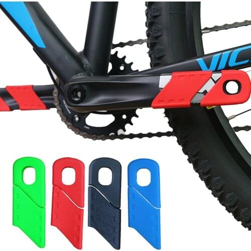 4PCS/Set Crank Cover Silicone Crank Protection Sleeve Anti Collision Scratch Proof Crank Arm Protector for Mountain Road Bike