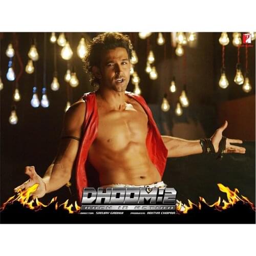 5D DIY Full Round/Square Diamond Painting 《Dhoom 2》Movie Poster 3D Embroidery Cross Stitch Rhinestone Mosaic Home Decor Y1441