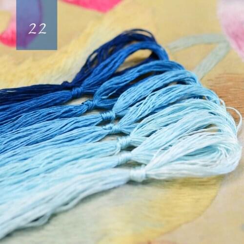 8 pieces Customizable thread-silk embroidery thread / embroidery Spiraea / silk line / Hand-embroidered threads