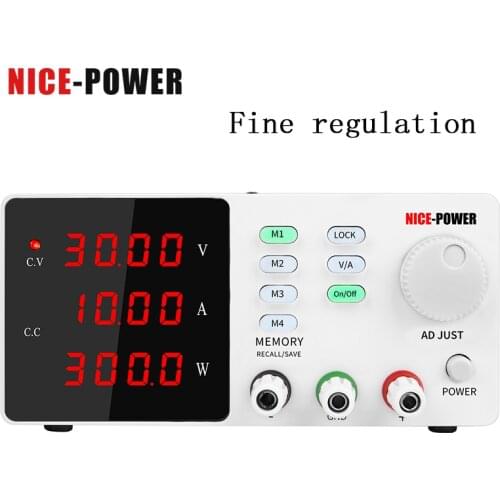 Lab Programmable Find Regulated Power Supply 30V 10A 60V 5A 120V 3A DC Power Supplies Adjustable High Precision Memory Function