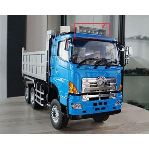 Remote control actros truck roof show lamp led lights for tamiya 1:14 scale trailer scania R620 56323 R730 MAN tgx bEenz king