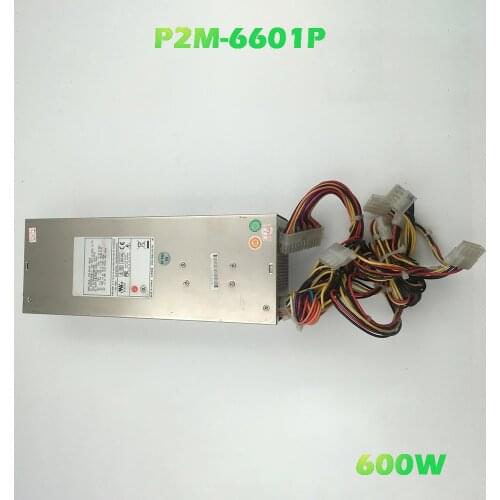 For Sever Power Supply for P2M-6601P 600W 2U 100% Tested Before Shipping