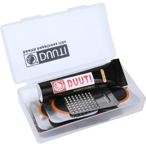 Mountain Bike Bicycle Repair Tools Cycling Flat Tire Repair Rubber Patch Glue Lever Set Tire Fix Repair Kit Mender ciclismo