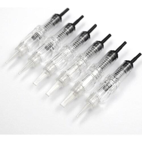 10pcs Tattoo Cartridge Needles Disposable Semi-Permanent Makeup Eyebrow Tatoo Pen Machine tatto Supplies 3RL/5RL/7RL/9RL/11RL/14RL
