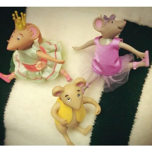 Original Japan Cute Dance Mouse Ballet Figure Toy Collection Cos Material Birthday Gift