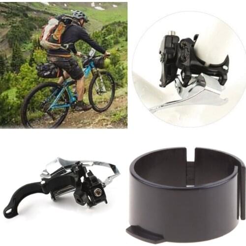 Bicycle Front Derailleur Ring Adapter Convert 34.9mm to 31.8mm MTB Mountain Bike E56D
