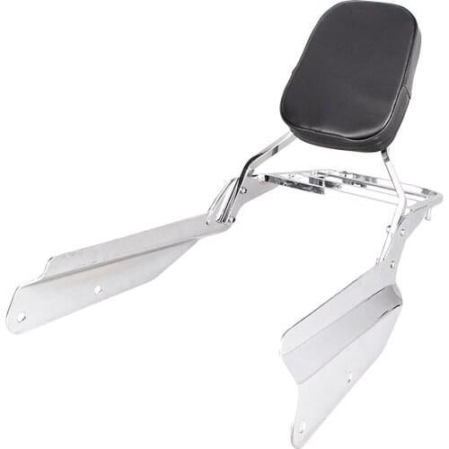 Motorcycle Backrest Sissy Bar w/ Luggage Rack Chrome For Honda VTX1300 N R S 2003 2004 2005 2006 VTX1300N VTX1300R VTX1300S