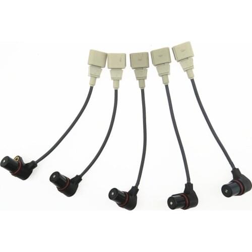 SCJYRXS 5 Pcs 06A906443N Crankshaft Position Pulse Speed Sensor For A1 A3 S3 TT Fabia Seat Ibiza Golf MK4 MK5 Passat B6 3C