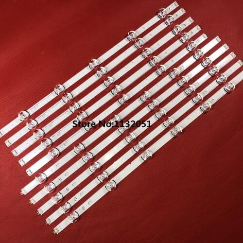 10 Pieces 55LB650V 55LB5900 LED strip for LG Innotek DRT 3.0 55"_A/B Type Rev01_140107 6916L 1833A 1834A 1989A 1990A