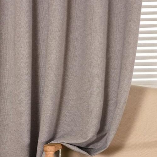 Blackout Curtains for Living Room Kitchen Bedroom Window Blinds Drapes Solid Color Modern Curtain Noise Insulation