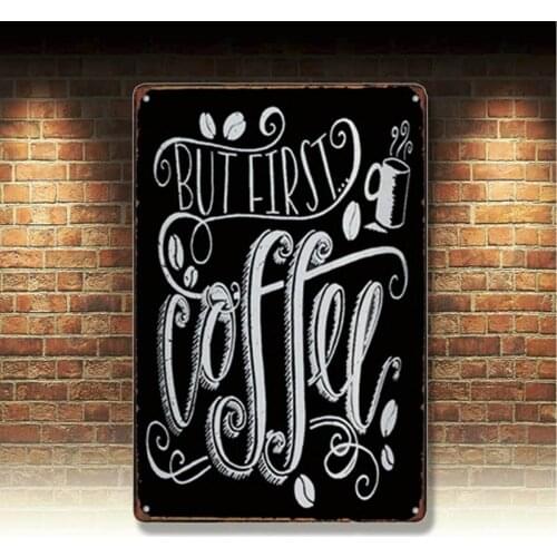 Vintage Metal Tin Signs Love Letters Retro Plate Pub Bar Art Decor Wall Poster