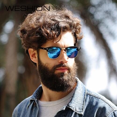 WESHION Women's Sunglasses Mirrored