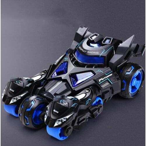 1:32 Three-in-one Auto catapult launch chariot with light music car model motorcycle car model toy childrens game toys