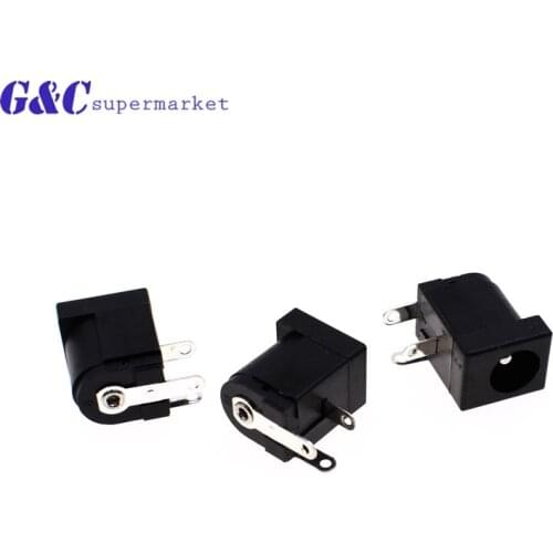 10PCS DC Power Jack supply socket 2.5mm Female PCB Charger Power Plug