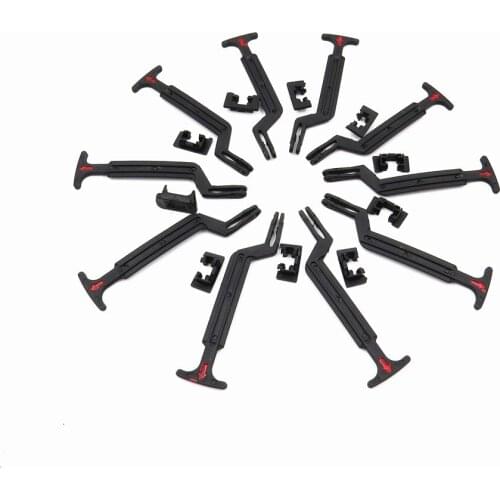 10Pcs For Passat B5 B6 Engine Cover Lock Release Handle Levers 3B0623593C 3B0 623 593C 3B0623593B