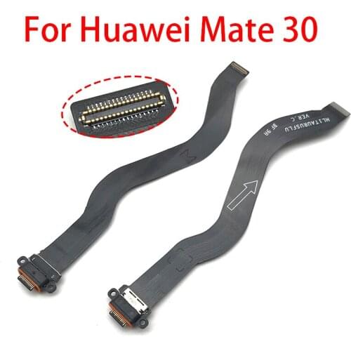 10Pcs/Lot, Charger Board PCB Flex For Huawei Mate 30 USB Port Connector Dock Charging Ribbon Cable