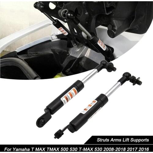 2pcs Struts Arms Lift Supports for Yamaha T MAX TMAX 500 530 T-MAX 530 2008-2018 2017 2016 Shock Absorbers Lift Seat