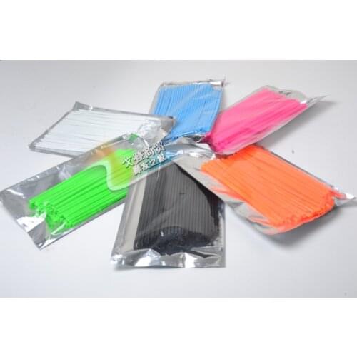 72Pcs a set 24cm MTB off-road motorcycle universal spoke decorative steel wire hub spoke sleeve color spoke sleeve