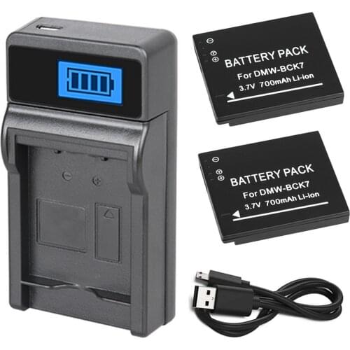 Battery + Charger for Panasonic Lumix DMC-FH2,DMC-FH4,DMC-FH5,DMC-FH6,DMC-FH7,DMC-FH8,DMC-FH24,DMC-FH25,DMC-FH27 Digital Camera