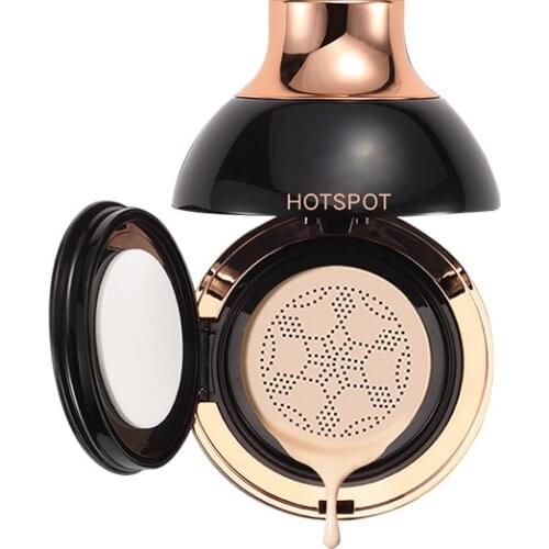 Mezze Mushroom Air Cushion BB Cream Concealer Oil Control Moisturizing and Brightening Skin Tone Collagen Cream