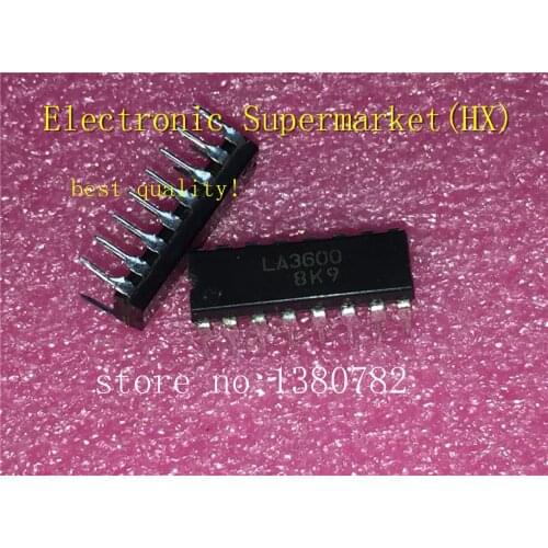Free Shipping 10pcs/LOT LA3600 DIP-16 New original IC