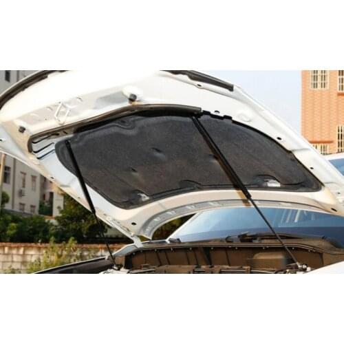 For Kia Sportage 2004-2008 Front Bonnet Hood Modify Gas Struts Carbon Fiber Spring Damper Lift Support Absorber