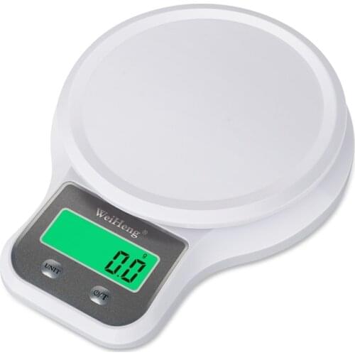 3kg*0.1g Electronic Gram Scale Brand 3000g 0.1g LCD Digital Kitchen Bake Scales Food Diet Stainless Steel Plate Weight Balance