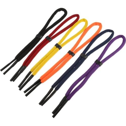 Lot 6pcs Non- Sports Eye Reading Glasses Strap Sunglasses Neck Cord Rope