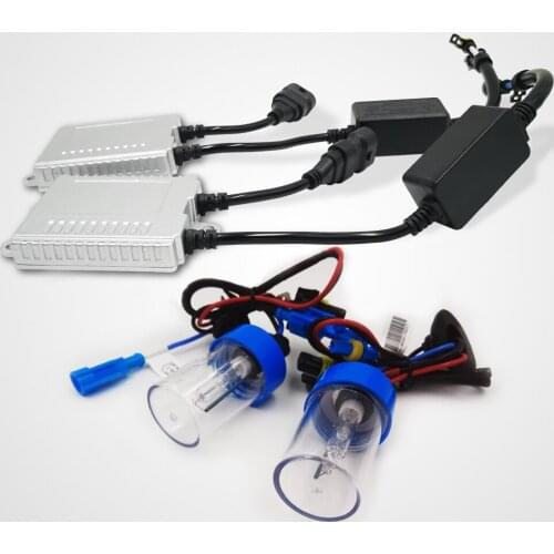 1 Pair 55W Metal Ballast kit HID Xenon Light bulb 12V H1 H3 H4 H7 H11 9005 9006 D2H 9012 Auto Xeno Headlight Lamp 5000K 6000K